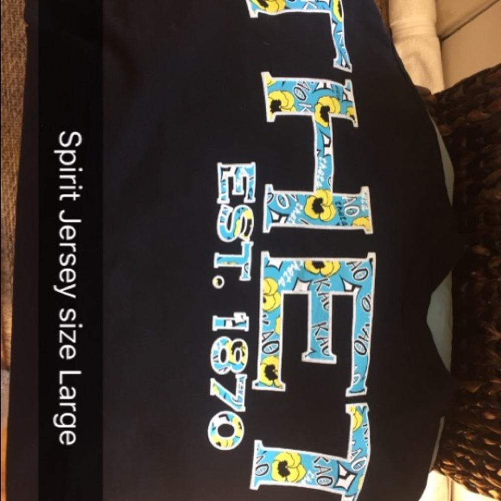 Kappa Alpha Theta Spirit Jersey size LARGE